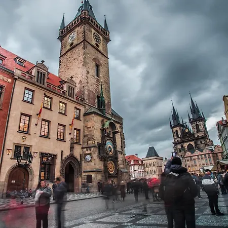 The Location In Prague, Charles Bridge & Old Town Square